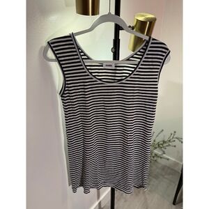 ROAM tank canadian brand breton stripe luxury tunic cotton basics layering Med